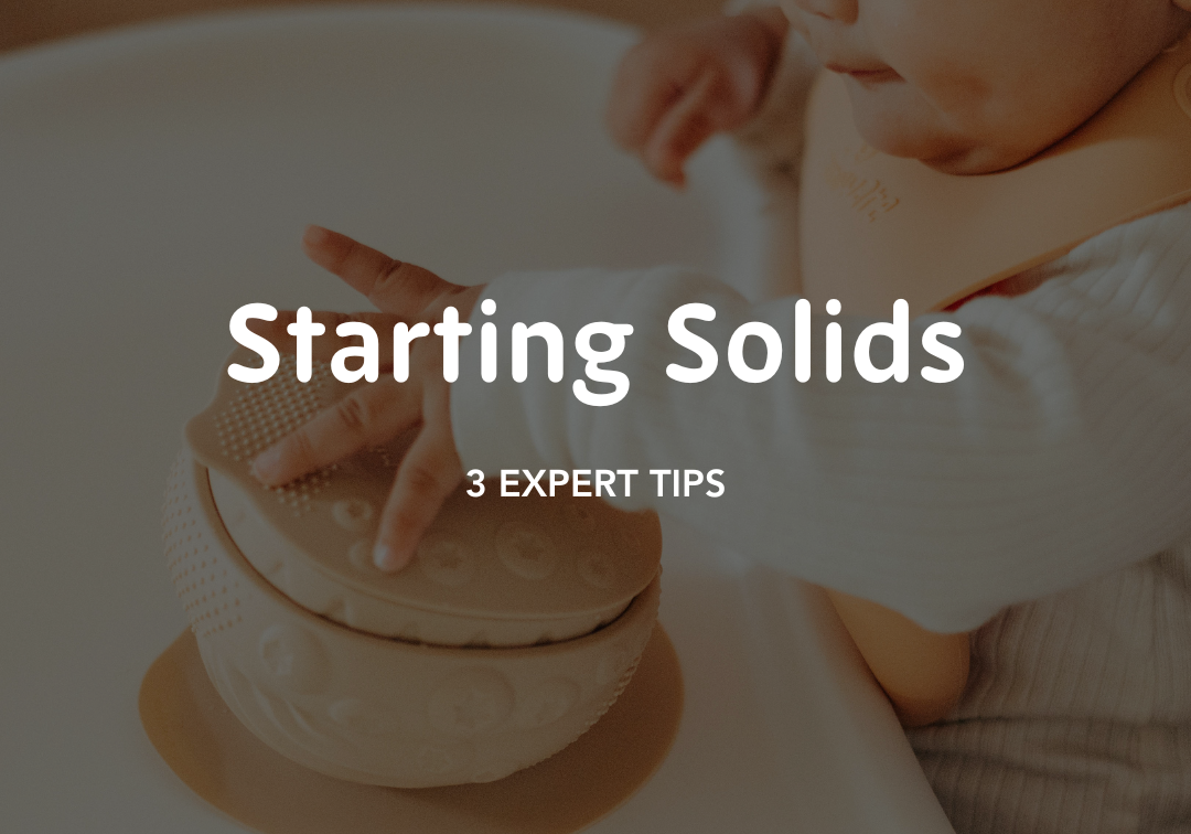 3 Tips for Starting Solids
