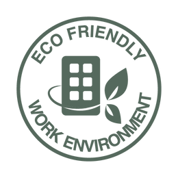 eco friendly work environment icon 