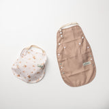Catch & Cover Adjustable Bib to Apron 2-Pack - Golden Harvest