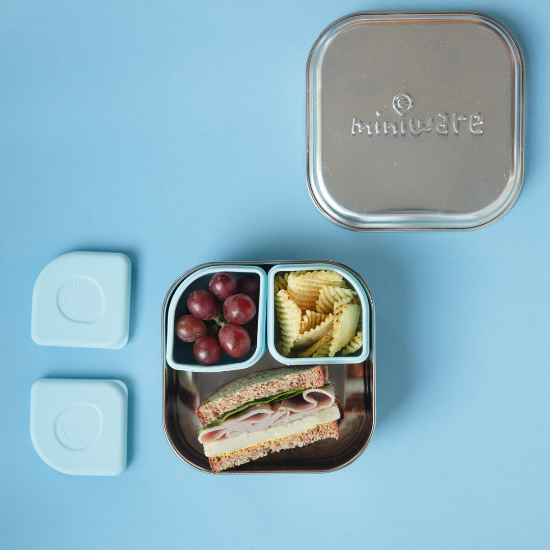 travel snacks for toddlers blog image of GrowBento box by miniware