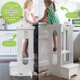 Little Partners Explore 'N Store Learning Tower® Toddler Tower - Soft White