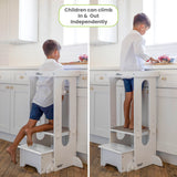 Little Partners Explore 'N Store Learning Tower® Toddler Tower - Soft White