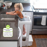 Little Partners Explore 'N Store Learning Tower® Toddler Tower - Soft White