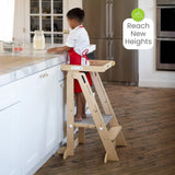 Little Partners Learn 'N Fold Learning Tower® Toddler Tower - Natural