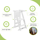Little Partners Learn 'N Fold Learning Tower® Toddler Tower - Soft White