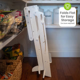 Little Partners Learn 'N Fold Learning Tower® Toddler Tower - Soft White