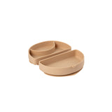 Silifold: Compact Children's Portable Plate - Almond Butter