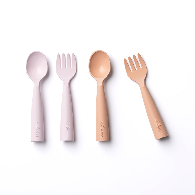 My First Cutlery 2pack Cotton Candy + Toffee