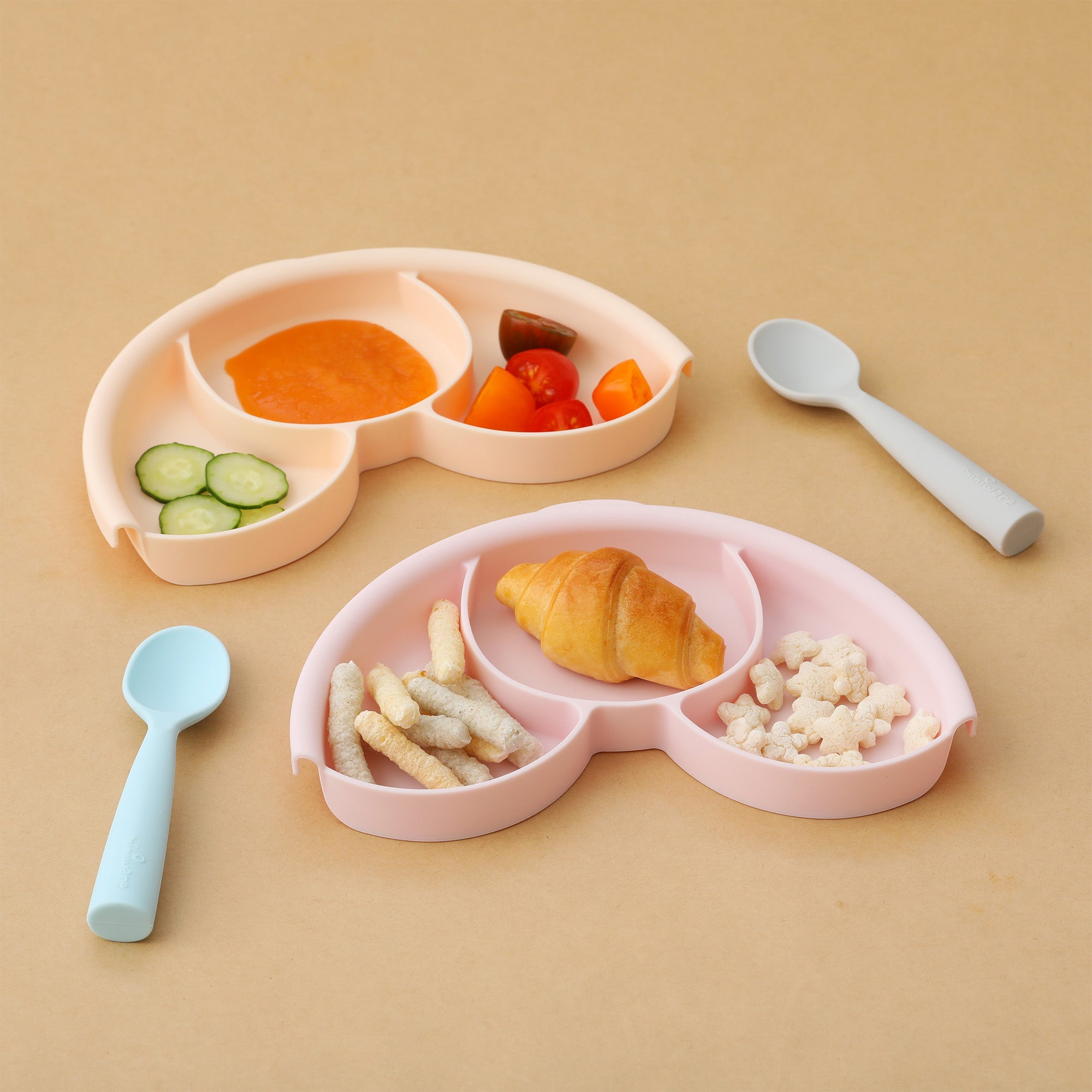 Miniware Sandwich Plate Smart Divider - Silicone Plate Divider for Kids